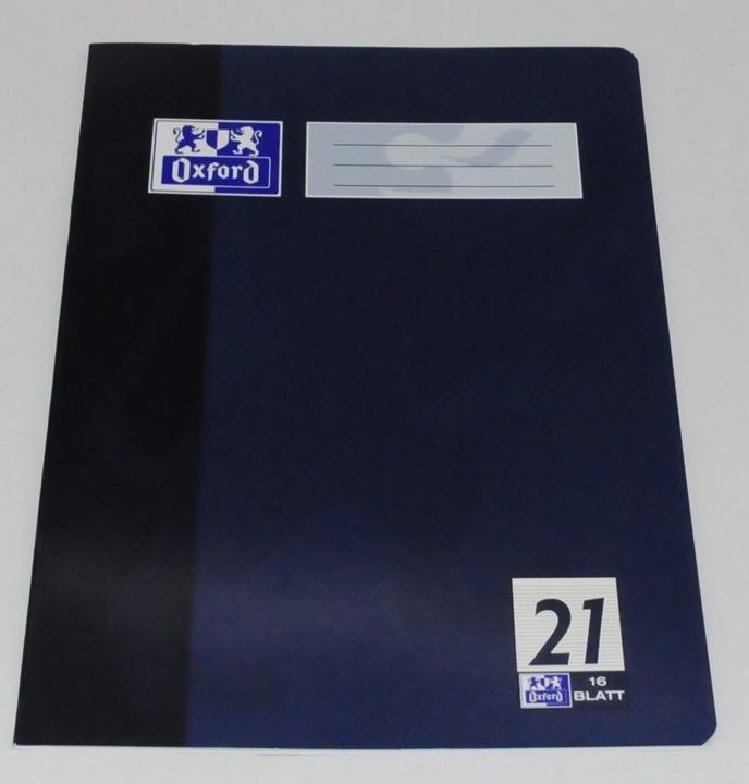 Actual product image Oxford Schulheft (A4, Lined, Hardcover)