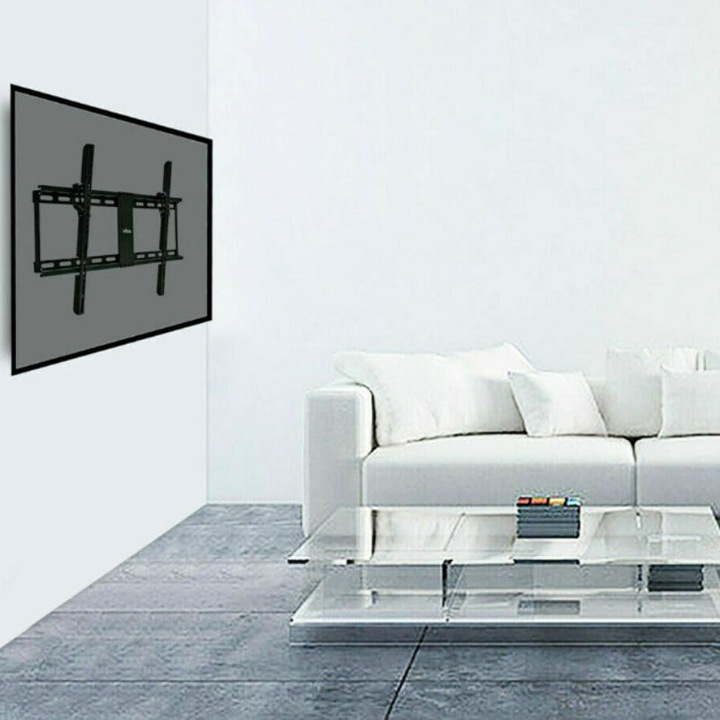 Produktbild Hermex Universal LCD TV Wandhalterung Fernseherhalterung Bildschirmhalterung (Wand, 85", 45 kg)