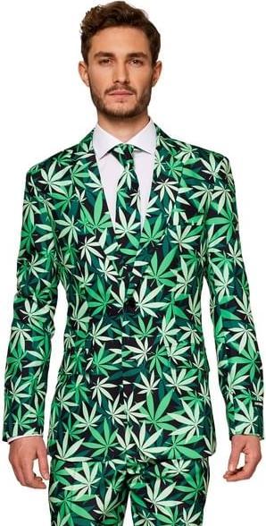 Actual product image OppoSuits SuitMeister Cannabis (XXL)