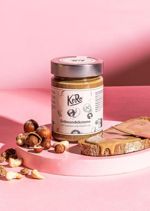 Image du produit KoRo Crème de souchet avec noix de cajou et noisettes (350 g)