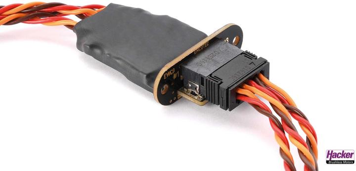 Actual product image Emcotec ewc9 hull cable with open ends 200cm