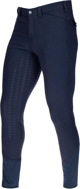 Kerbl Rijbroek Techno II f. Heren donkerblauw, maat 54, volledig zitvlak (54)