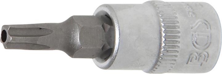 Actual product image BGS Bit Socket 6.3 mm (1/4") Drive T-Star tamperproof (for Torx) TS25 (TS25)