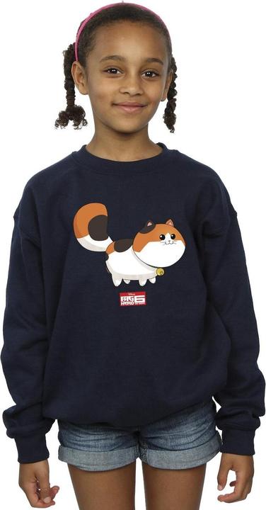 Produktbild Disney Big Hero 6 Baymax Kitten Pose Sweatshirt Mädchen (116)