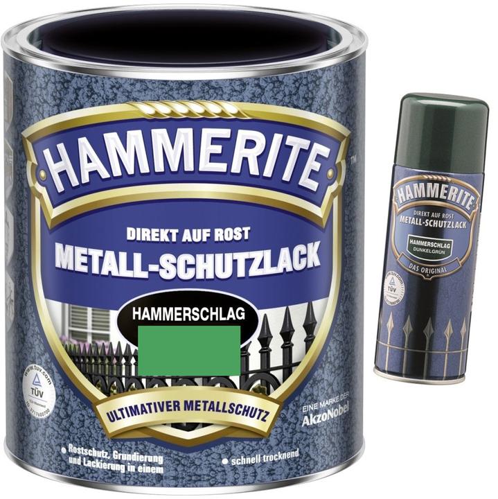 Actual product image Hammerite Metal protective lacquer hammer blow (750 ml, mid-green)