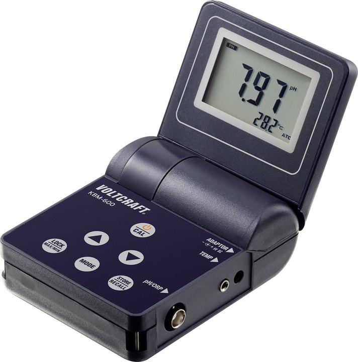 Actual product image Voltcraft pH redox temperature meter KBM-600