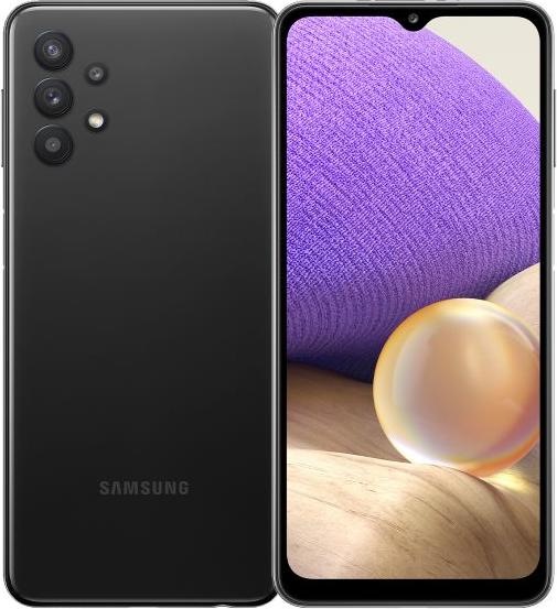 Image du produit Samsung Galaxy A32 5G UE (128 Go, Noir, 6.40", Double SIM hybride, 64 Mpx, 5G)