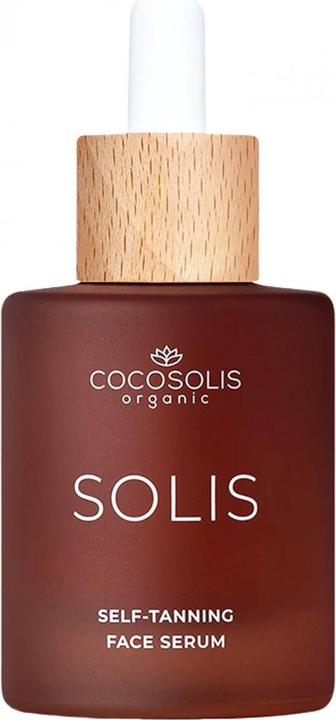 Actual product image Cocosolis Solis Self Tanning Lotion Face - 50ml (Self-tanning towel, 50 ml)