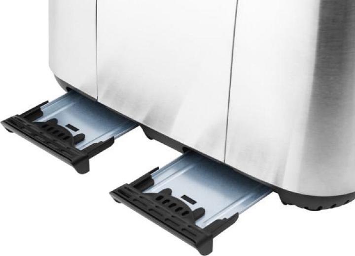 Actual product image ECG ST 4767 Timber toaster, 4 toasting compartments, 7 heating intensity levels, defrost and reheat