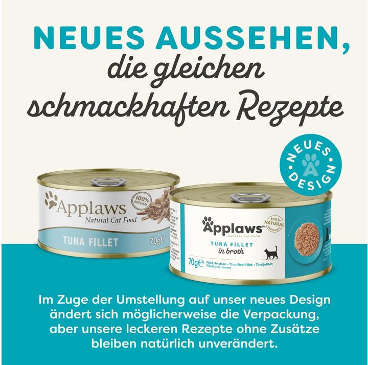 Immagine prodotto Applaws Filetto di tonno in scatola (Adulto, 1 pz., 156 g)