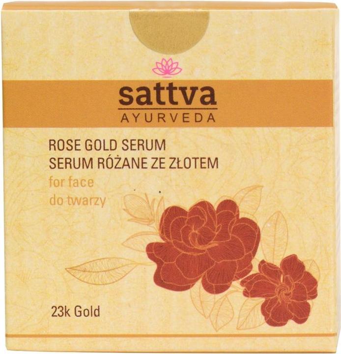 Immagine prodotto Sattva Ayurveda Rose Gold Siero alla Rosa con Oro per il Viso 15Ml (15 ml)