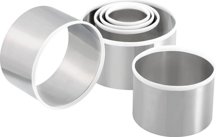 Lurch Set d'anneaux d'emporte-pièce, acier inoxydable, 6 pièces