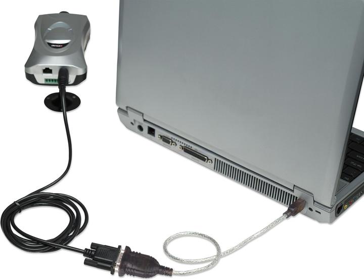 Immagine prodotto Manhattan Cavo d'interfaccia adattatore da USB a seriale (USB)