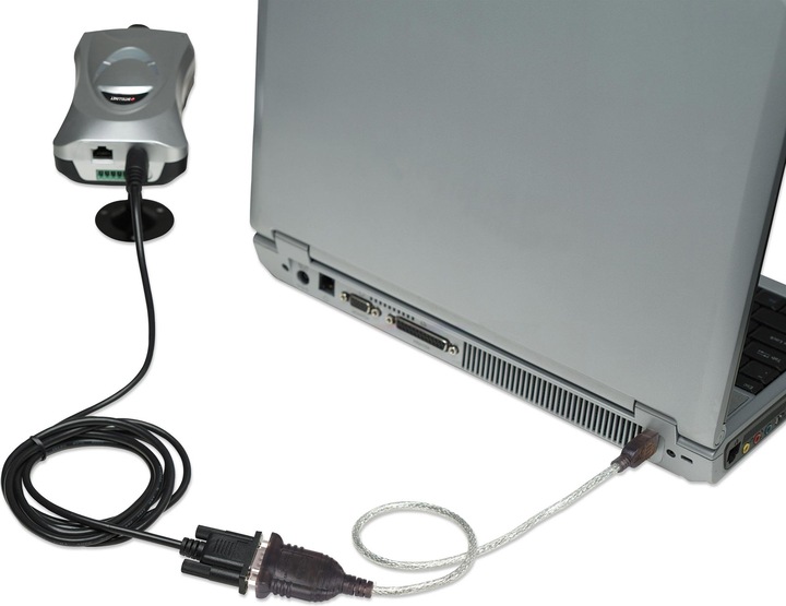 Produktbild Manhattan Schnittstellenkabel Adapter USB auf Seriell (USB)