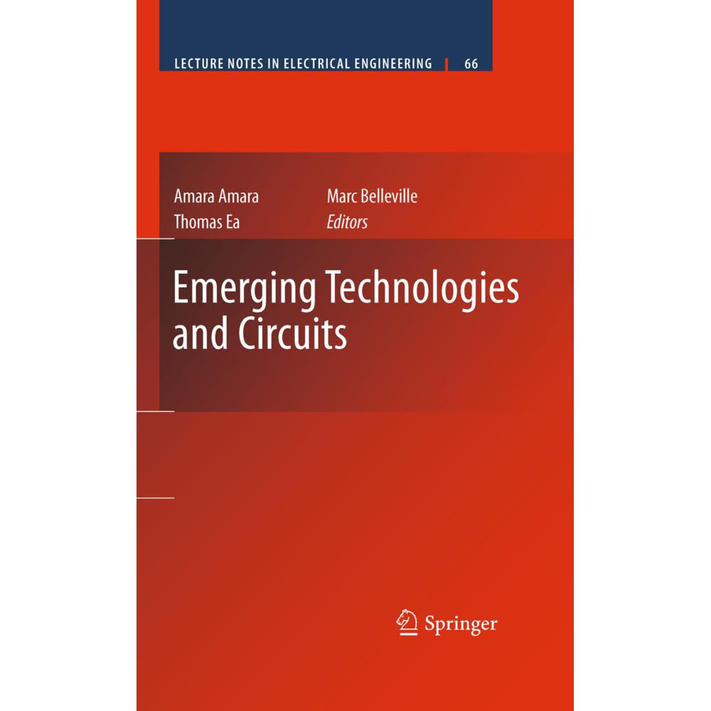 Emerging Technologies and Circuits, Fachbücher von Amara Amara, Marc Belleville, Thomas Ea