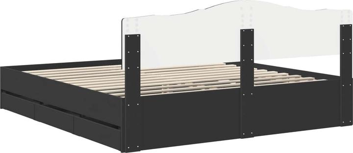 Image du produit vidaXL Modernes Bett (200 x 200 cm)