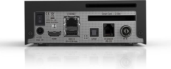 Actual product image Vu+ Zero 4K (1 GB, DVB-C/T2, CI Shaft)