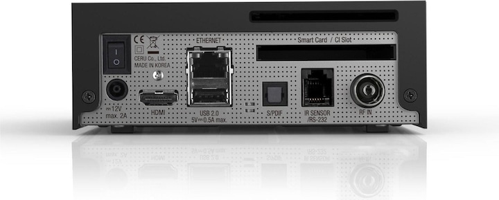 Immagine prodotto Vu+ Zero 4K (1 GB, DVB-C/T2, Albero CI)