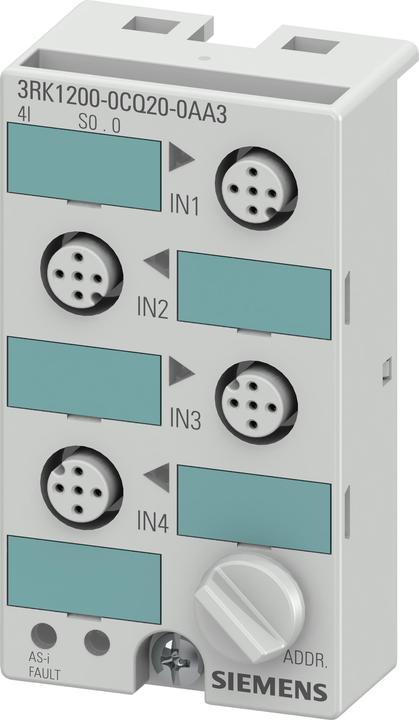Produktbild Siemens AS-I MOD,K45,4IN,200MA,PNP,ELECTRONIC