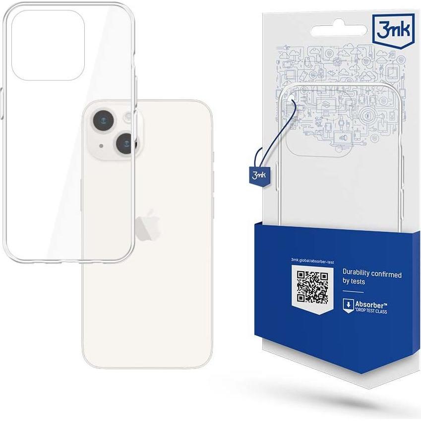 3MK Armor Case iPhone 15 6.1" (Apple iPhone 15), Smartphone Hülle, Transparent