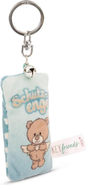 Produktbild Magni NICI Schlüsselanhänger Mini Plüschkissen Schutzengel mit Glöckchen 8cm