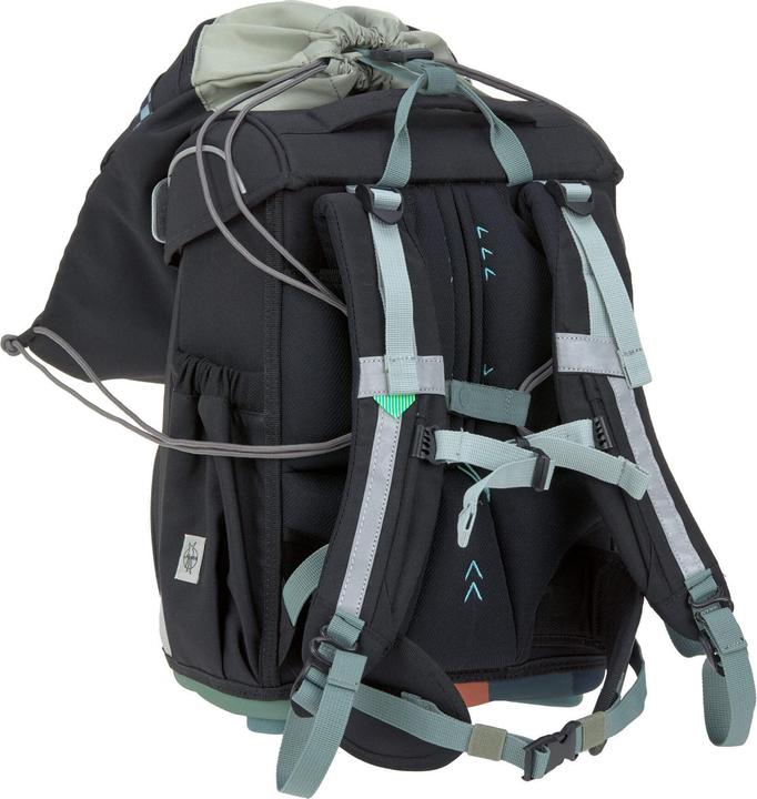 Actual product image Lässig Schulranzen-Set 6-tlg. Slim Unique black (21 l)