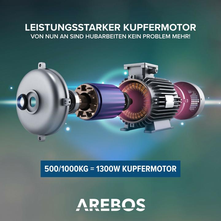 Image du produit Arebos Elektrische Seilwinde
