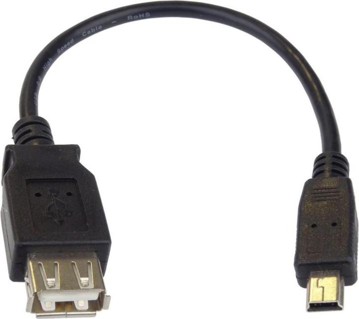 Produktbild Digitus Adapterkabel (0.20 m, USB 2.0, 2.50 W)