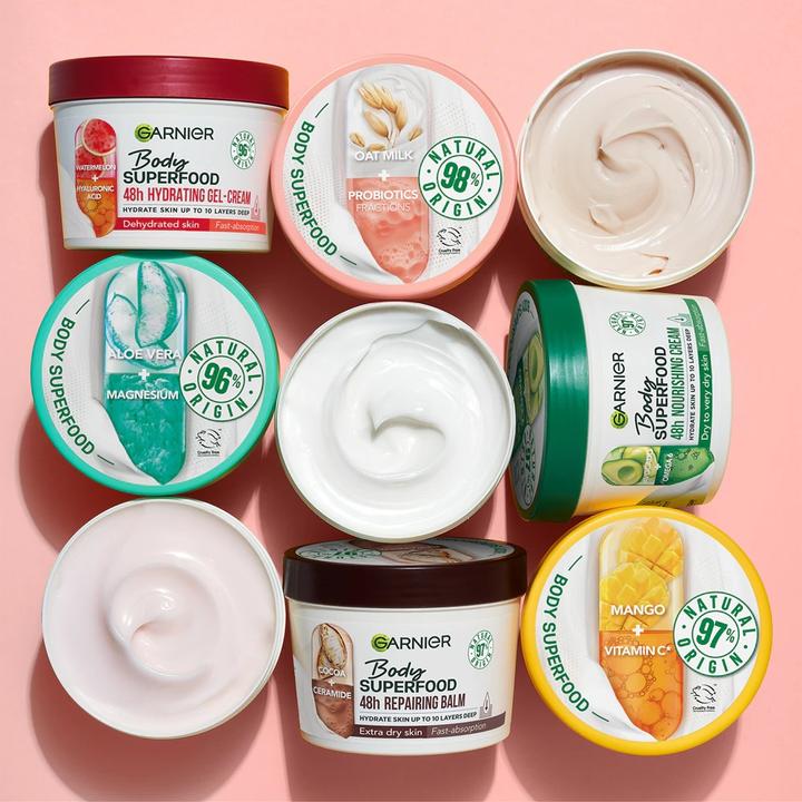 Produktbild Garnier Body Superfood 48h Hydra-Sensitive Balm (Körpercreme, 380 ml)