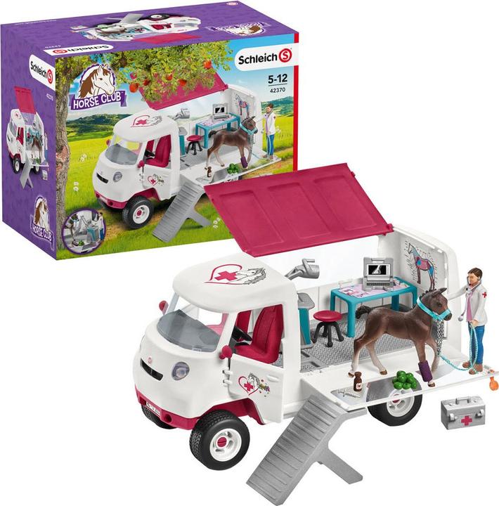 Produktbild Schleich Mobile Tierarzt mit Hannover Fohlen