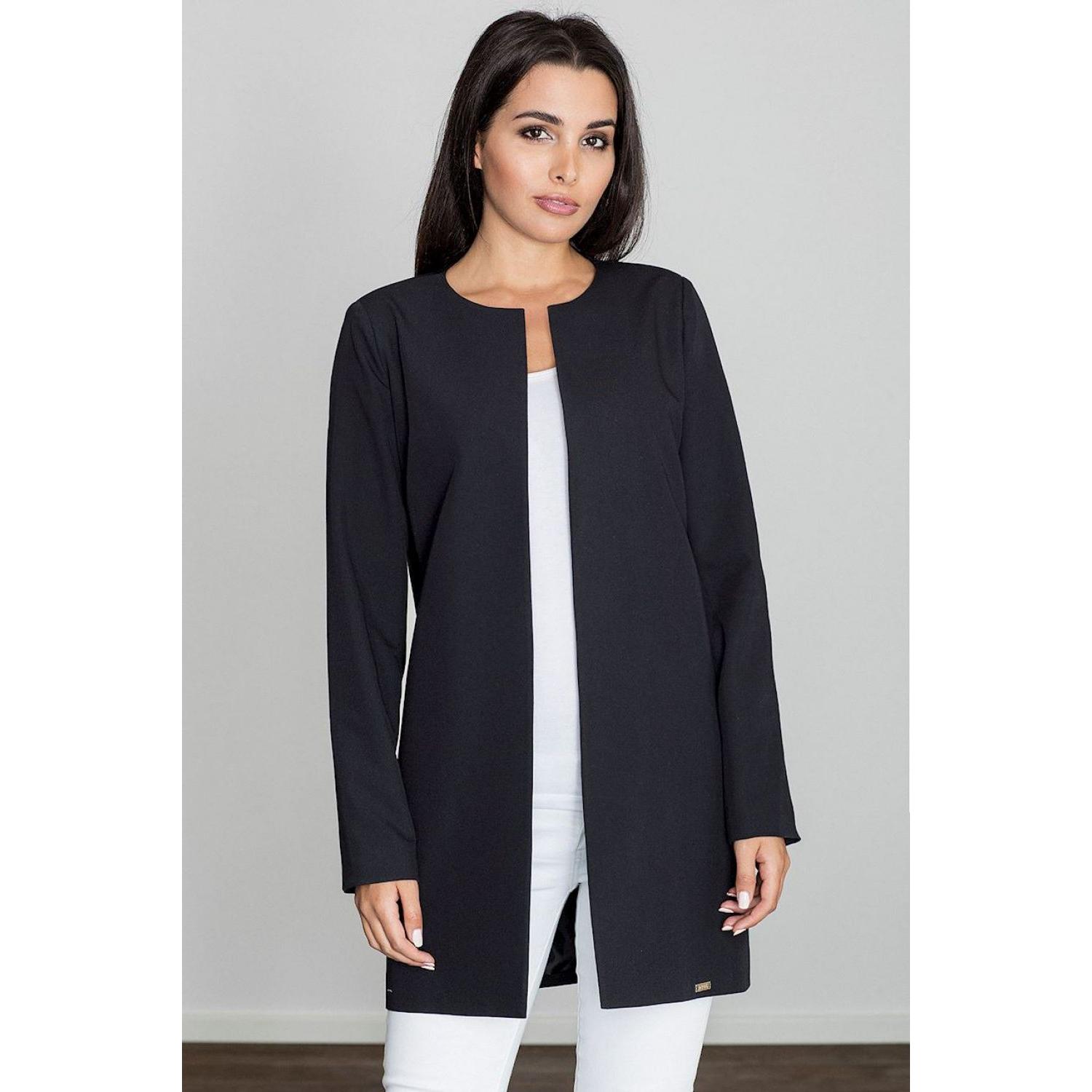 Figl, Damen, Jacke, Mantel model (M), Schwarz, M