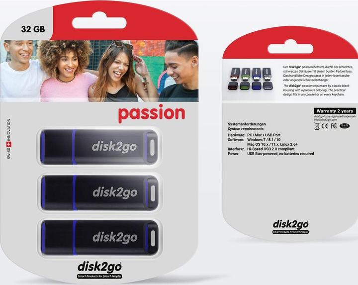 Actual product image Disk2go USB-Stick (32 GB, USB-A)