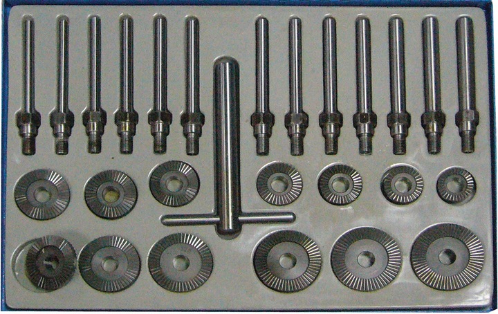 Actual product image BGS Valve Seat Cutter Set 30 - 60 mm 27 pcs.