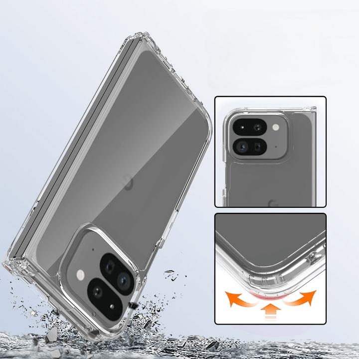 Produktbild Cover-Discount Google Pixel 9 Pro Fold - Schützende Acryl-Handyhülle mit erhöhtem Rand (Google Pixel 9 Pro Fold)