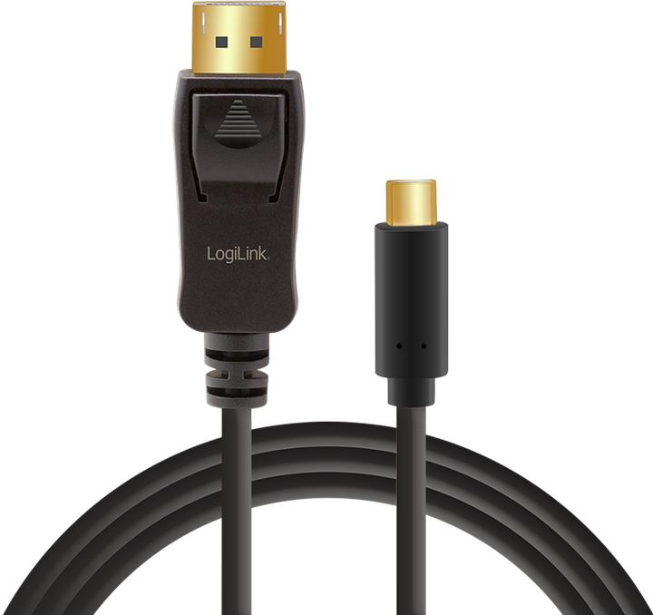 Produktbild LogiLink USB Typ C — DisplayPort (1.80 m)