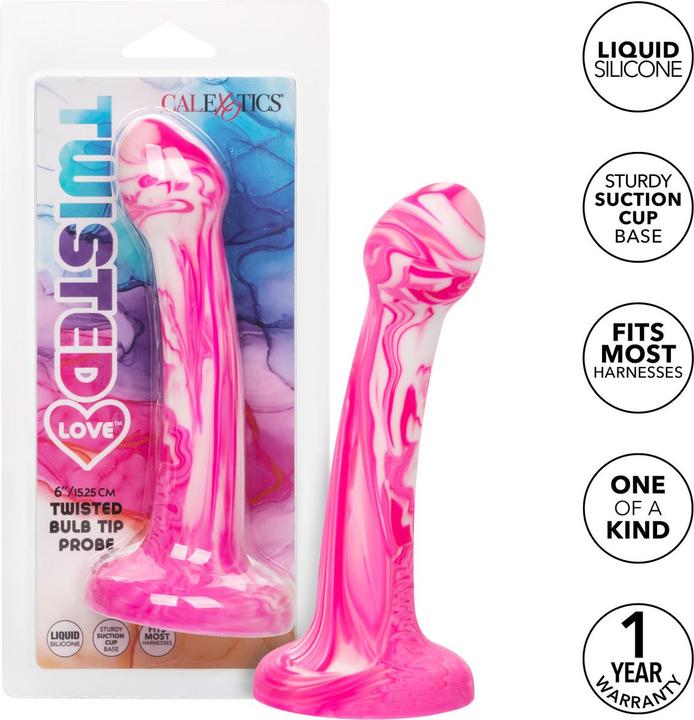 Produktbild CalExotics Twisted Love™ Twisted Bulb Tip Probe - Pink