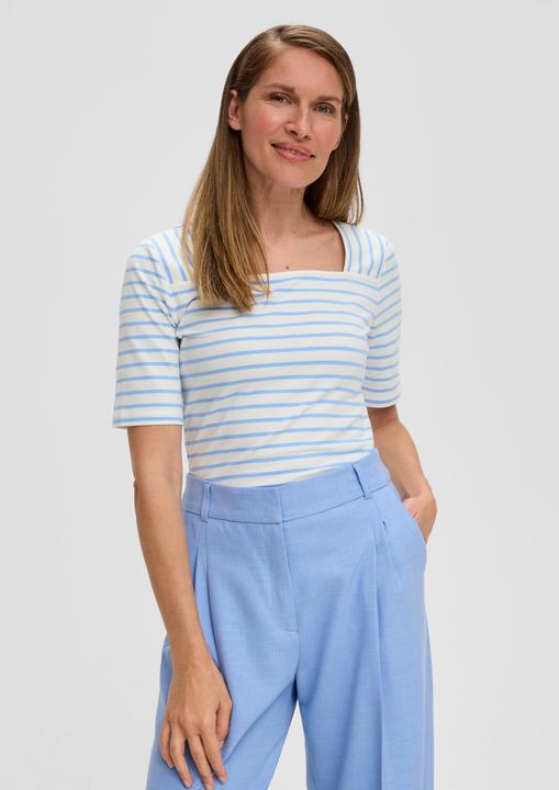 Immagine prodotto S.Oliver T-Shirt T-Shirt mit Karree-Ausschnitt (46)