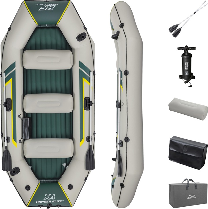 Actual product image Bestway Ranger Elite X4 Raft Set 320x148x47cm (320 cm, 4 pers.)