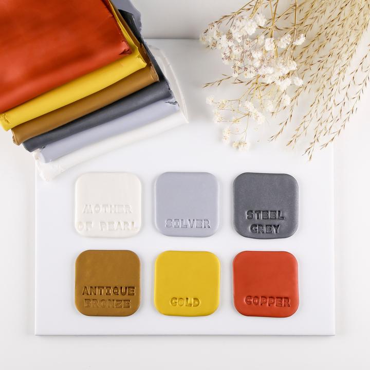 Produktbild Fimo Mod.masse eff grau metall