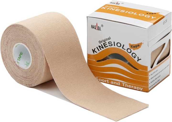 Actual product image Nasara Kinesiology tape 5cmx5m (5 m)