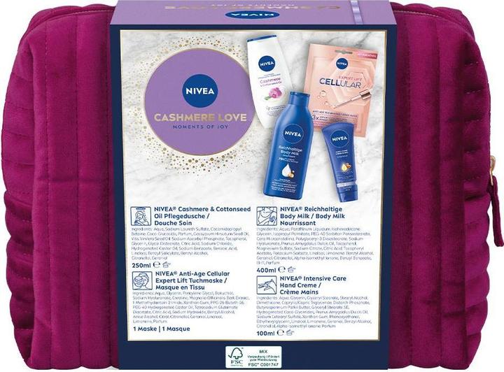 Immagine prodotto NIVEA Amore di cachemire (Set per la cura del corpo)