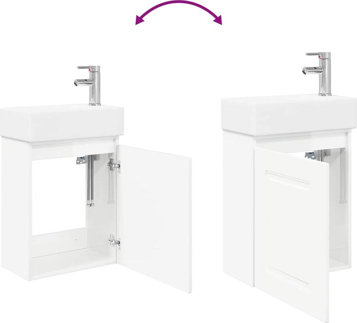 Produktbild vidaXL Badezimmer-Waschtisch (455 mm, 225 mm)