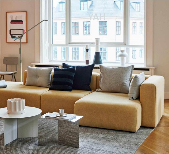 Produktbild HAY Fifty-Fifty Stehleuchte Soft black (360 lm)