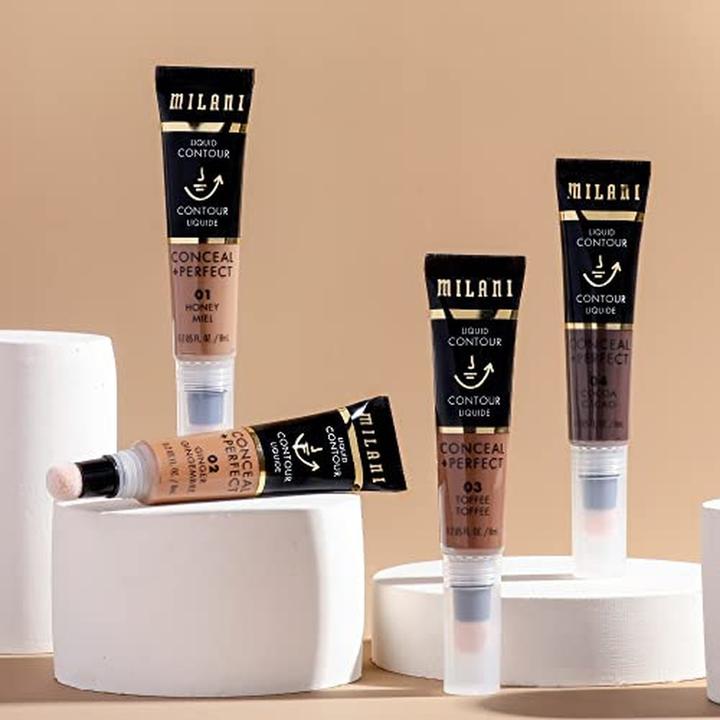 Actual product image Milani Conceal + Perfect Liquid Contour for Added Definition Face Lift