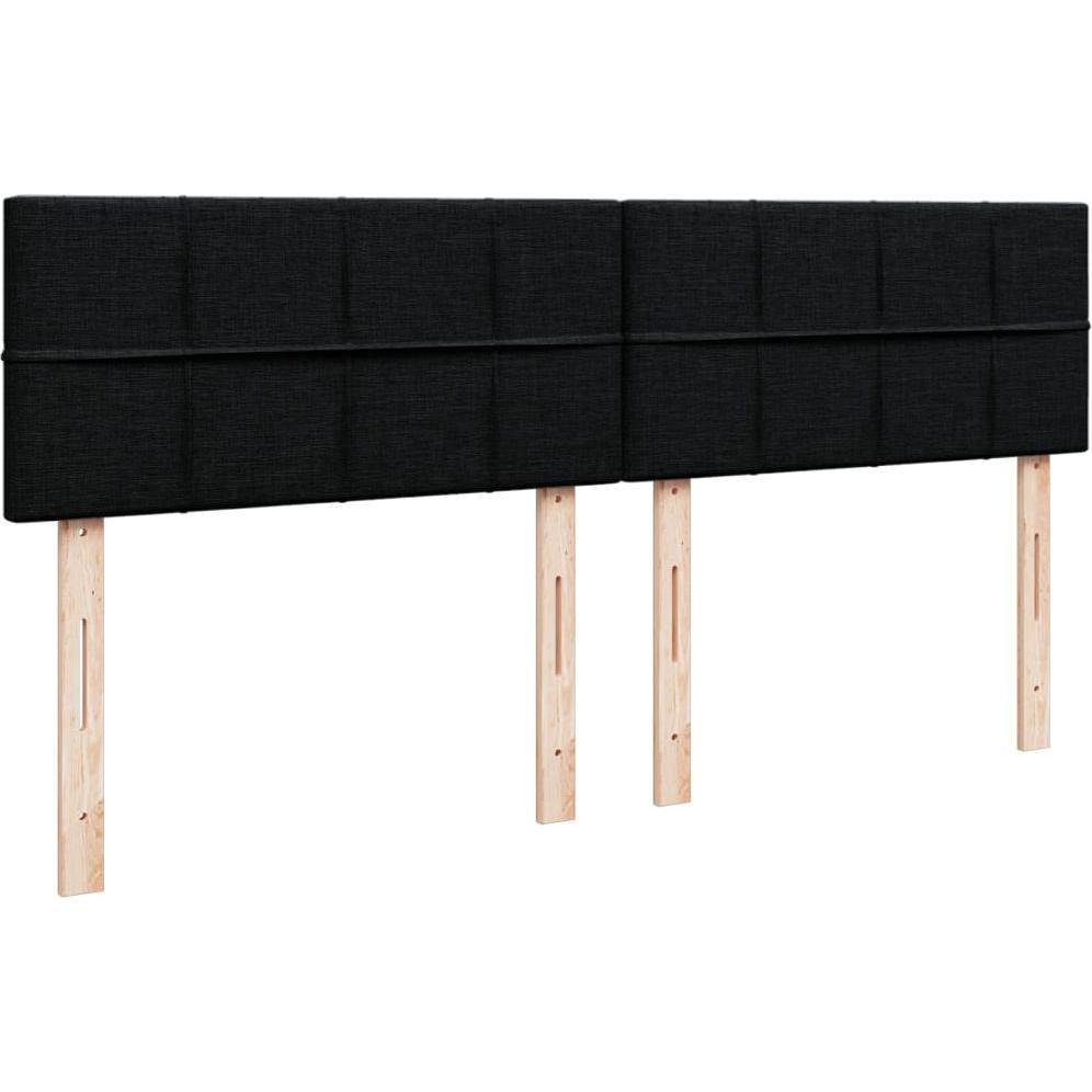 Thumbnail - VidaXL, Bett, Bo x springbett mit Matratze 200 x 200 cm Stoff (200 x 200 cm)