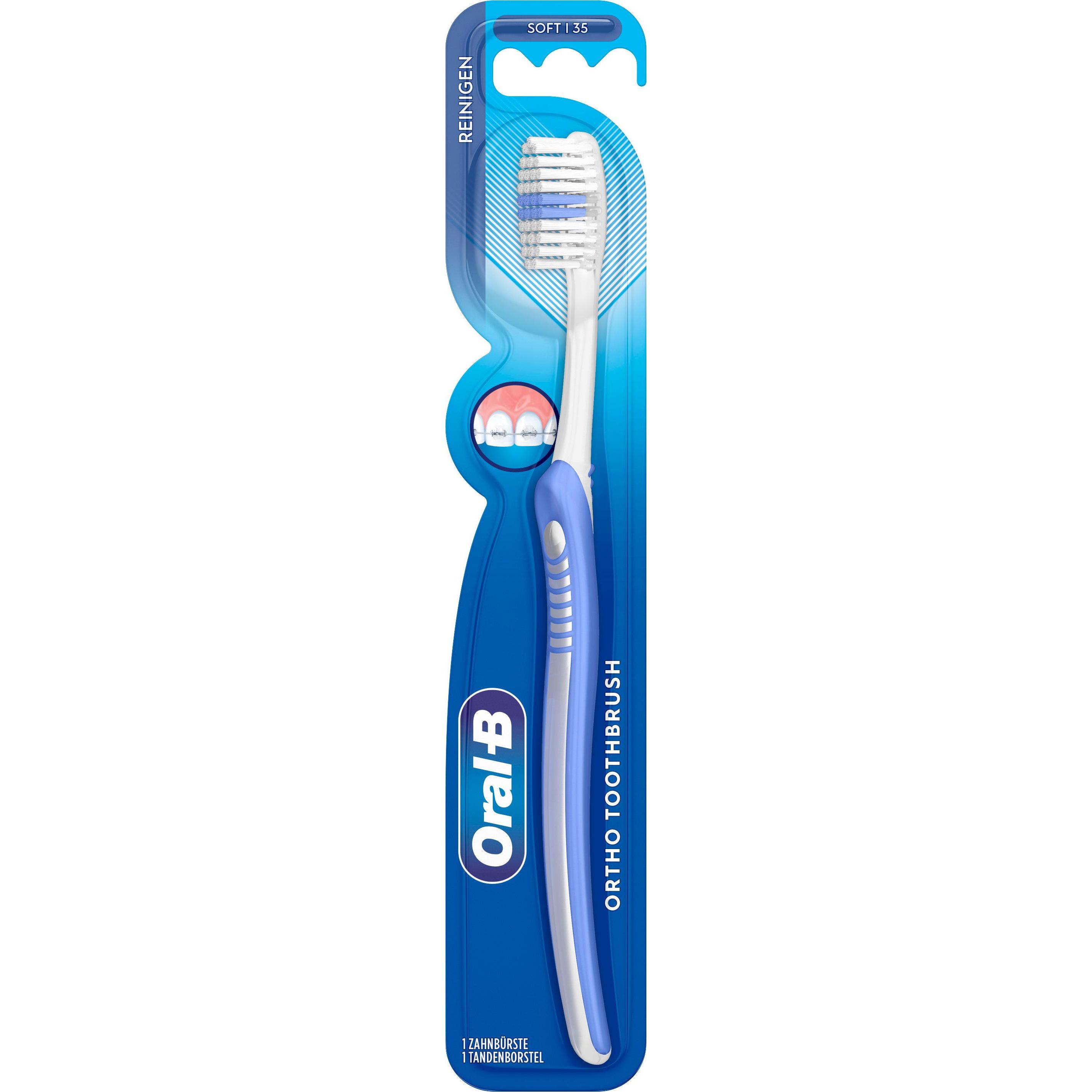 Oral-B, Handzahnbürste, Ortho (Weich, 1 x)
