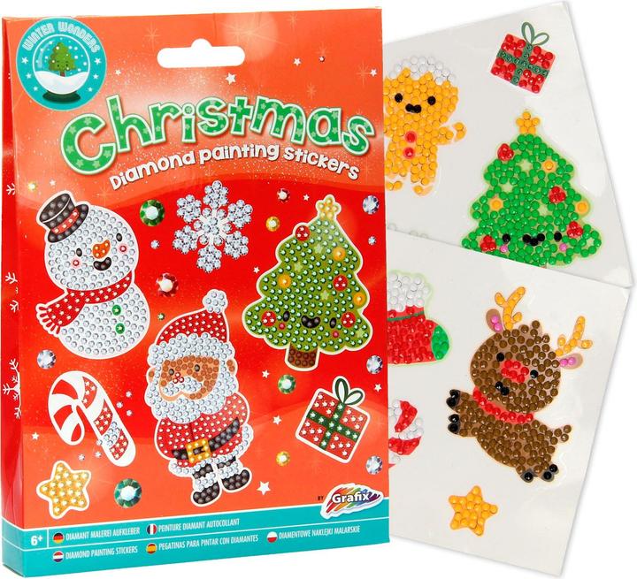 Produktbild Grafix Xmas Diamond Painting Sticker
