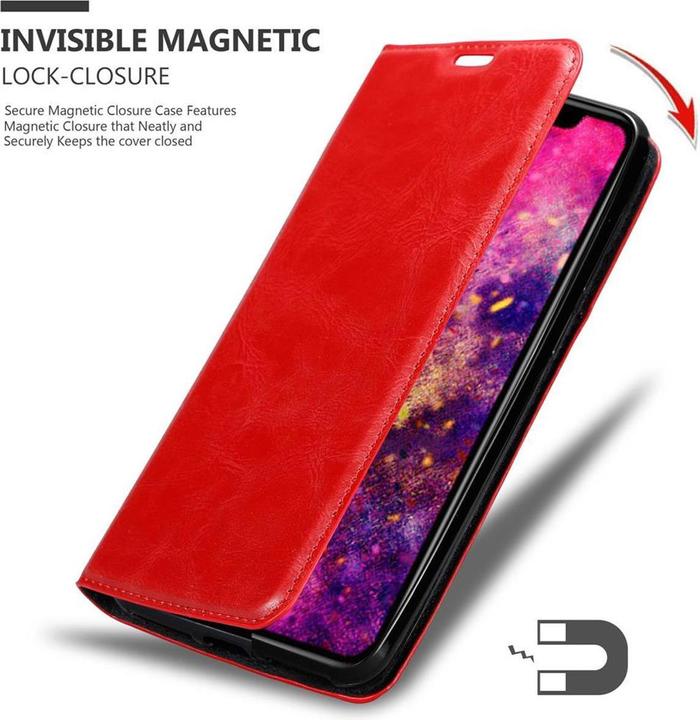 Actual product image Cadorabo Book Invisible Magnet Cover (Realme 12 Pro+, Apple iPhone 12)