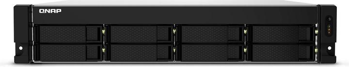 Actual product image QNAP 8-Bay AL324 quad-core 1.7 GHz rackmount NAS with 250W redundant PSU 4GB DDR4 UDIMM RAM (max 16GB) SA