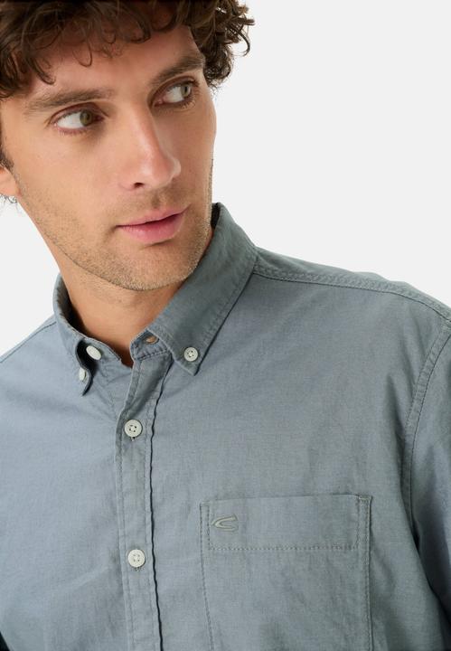 Immagine prodotto Camel Active Langarm Hemd aus Leinen-Baumwoll-Mix (M)